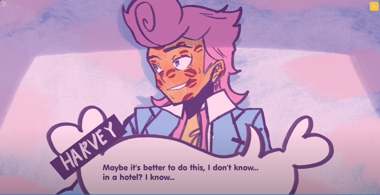 LoveMoney Game Ending 2 - Harvey's Hotel Decision